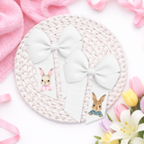 DTF MINI BOW TRANSFERS- PEEKING BUNNY TRANSFERS- PACK OF 3 - Eliza Henri