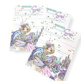 Under the Sea Mermaid Bow Display Cards- Pack of 4