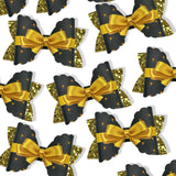 SPARKLERS RIBBON BOW 3.5” | PRE CUT DIY HAIR BOW LOOPS