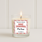 TEACHING IS A WORK OF HEART | CANDLE SOLVENT STICKERS