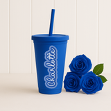 CUSTOM GINGHAM SCHOOL BOTTLE OR CUP NAMES- VINYL DECALS