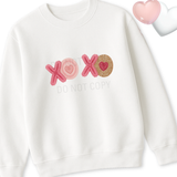 DTF TRANSFER | PRETTY XOXO EMBROIDERY PATCH STYLE