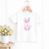 CUSTOM DTF TRANSFER - CUTE PINK BUNNY NAME - Eliza Henri