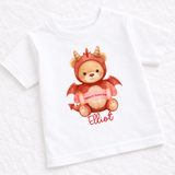 DTF TRANSFER - RED DRAGON BEAR- ST. DAVID'S DAY