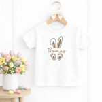 CUSTOM DTF TRANSFER - CUTE CHOCOLATE BUNNY NAME - Eliza Henri