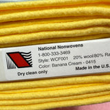 Banana Cream- Merino Wool Blend Felt- 1m x 90cm