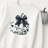 CUSTOM DTF TRANSFER | POLKA DOT PUMPKINS- DALMATIAN