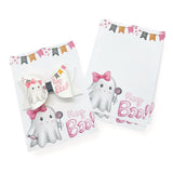 Hey Boo Cute Ghost Bow Display Cards- Pack of 4