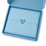 DADDY HEART CUSTOM CUT SOLVENT STICKER- GLOSSY OR MATTE