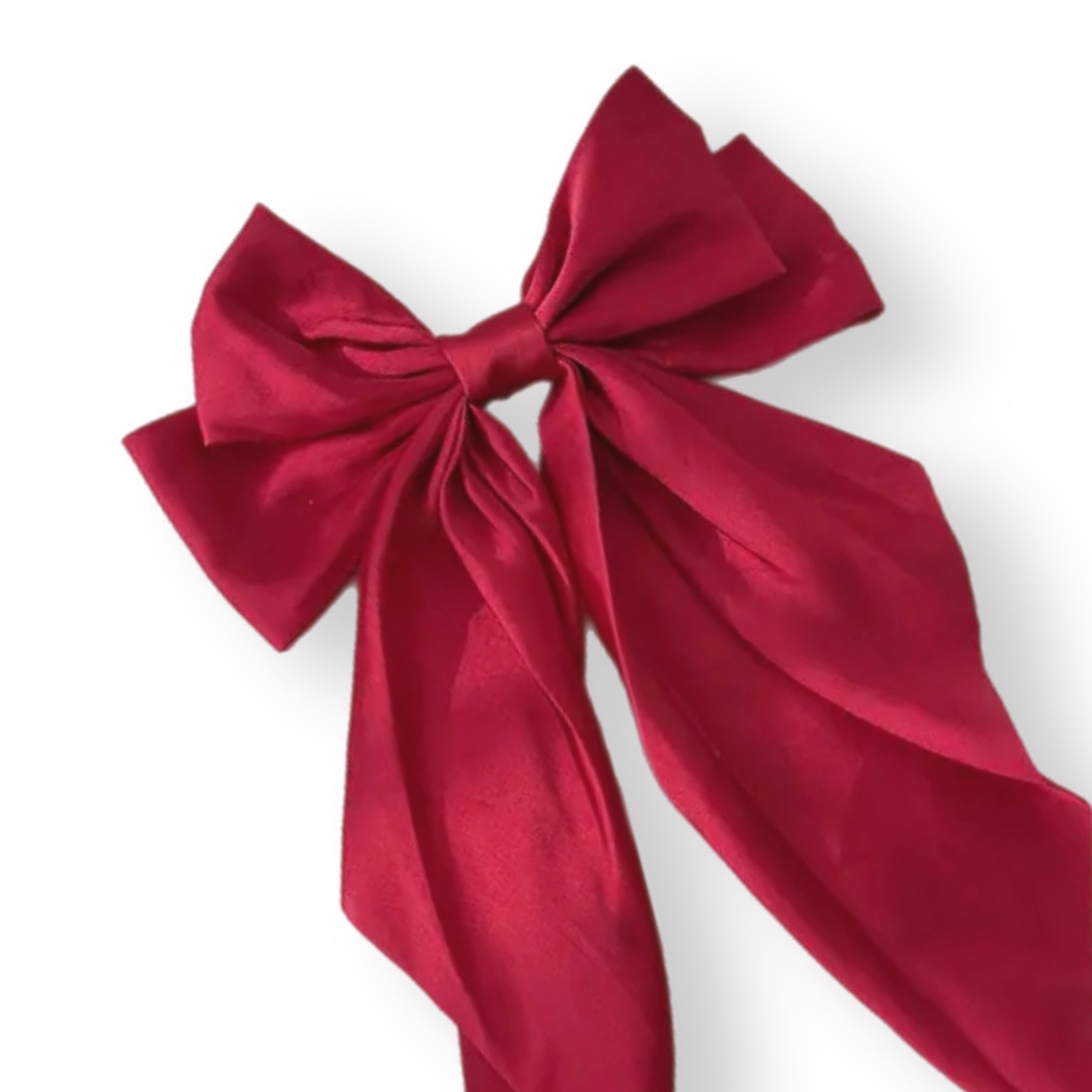 WATERFALL SATIN BOWS