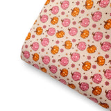 Pretty Perfect Pumpkins Premium Faux Leather Fabric