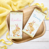 EASTER- DUCK BUNNY- CHOCOLATE WRAPPERS