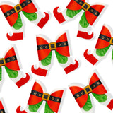 MEANIE GREENIE LEATHER DIY HAIR BOW LOOPS & CRAFT CUTOUT SHEETS