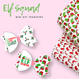 Elf Squad DTF Mini Transfers 1''