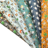 Animal Tooth Fairy Boys Premium Faux Leather Fabric