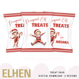 Elf Treat Packet Design Digital Download- 2 variations