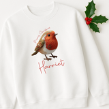 CUSTOM DTF TRANSFER | KNITTED ROBIN