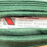 Evergreen- Merino Wool Blend Felt- 1m x 90cm