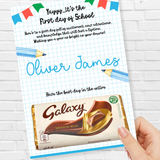 FIRST DAY OF SCHOOL IN THE ENTIRE GALAXY BOARD- BLUE