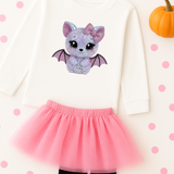 CUSTOM DTF TRANSFER | CUTE FLUFFY BAT