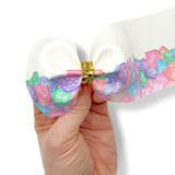 CANDY CONVO HEARTS LEATHERETTE MEGA BOW STRIPS- 2 SIZES