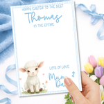 EASTER- LITTLE LAMB- BLUE -IN THE ENTIRE GALAXY BOARD - Eliza Henri