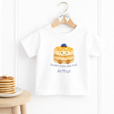 DTF TRANSFER - PANCAKE DAY- HAPPY PANCAKE DAY- BLUEBERRIES