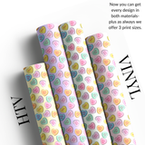 CANDY HEARTS | PATTERNED HTV & SELF ADHESIVE VINYL