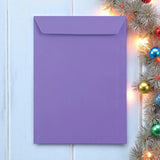 PURPLE A4 ENVELOPES