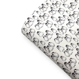 Penguin Family Premium Faux Leather Fabric Sheets