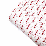 Santa’s Sleigh Premium Faux Leather Fabric Sheets