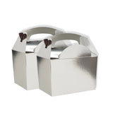 Metallic Silver Party Box