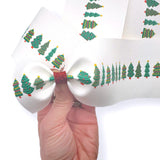 Christmas Trees | Faux Leather Mega Bow Strips