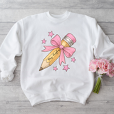 CUSTOM DTF TRANSFER | PRETTY PENCIL BOW