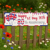 VE DAY PARTY BANNER | PVC SOLVENT PRINTED