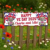CUTE T-SHIRT TEDDY VE DAY PARTY BANNER | PVC SOLVENT PRINTED