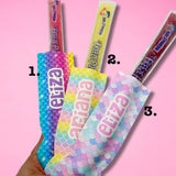 DIY MERMAID TAILS | LEATHERETTE ICE POP HOLDER CUT-OUTS