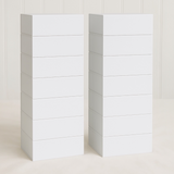 BULK PACKS- WHITE MAGNETIC BOXES- LARGE- PACK OF 7 or 14