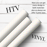SPRINKLES HTV PATTERNED HTV & SELF ADHESIVE VINYL