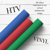SCHOOL CORE COLOURED HTV & SELF ADHESIVE VINYL