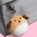 BROWN DOG MUMBLES KEYRING