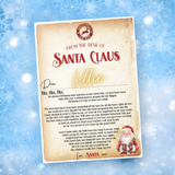 Exclusive Version 2 Print your Own Letter from Santa Digital Download