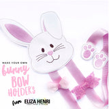 Make your own Bow Holder- DIY Betsy Bunny Rabbit Bow Holder Felties