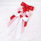 HEART CENTRE HAIR BOWS