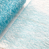 Frozen Blue Sparkle Lace Tulle Rolls - 9m