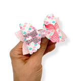 MERMAID KISSES 3.5” | PRE CUT DIY LEATHERETTE BOW LOOPS