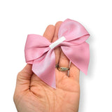 Italian Satin Bows with adhesive tab- Pack of 6