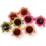 Flower Power Retro Kids Sunglasses