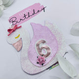 EH Swan Birthday Badge Die Cutter- PRE ORDER