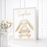 NEUTRAL BUNNY - GREETING CARDS- EASTER - Eliza Henri